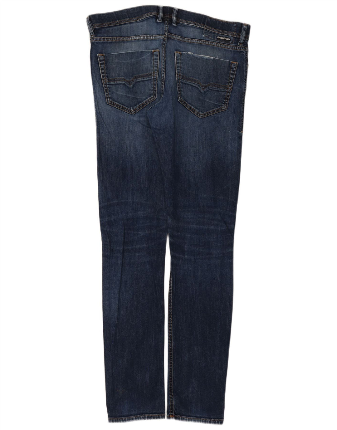 Diesel Herren Tepphar Carrot Slim Jeans W32 L34 Blaue Baumwolle