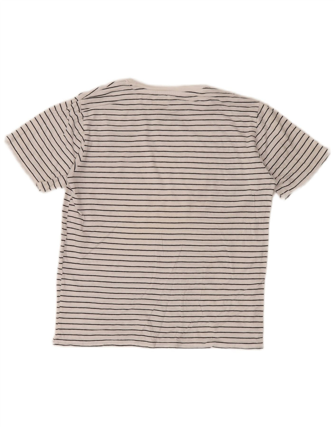 CALVIN KLEIN JEANS T-Shirt-Oberteil für Mädchen, 14–15 Jahre, Größe L, weiß gestreift