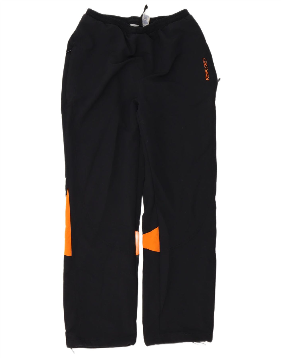 Reebok Herren-Trainingshose, groß, schwarzes Colourblock-Polyester