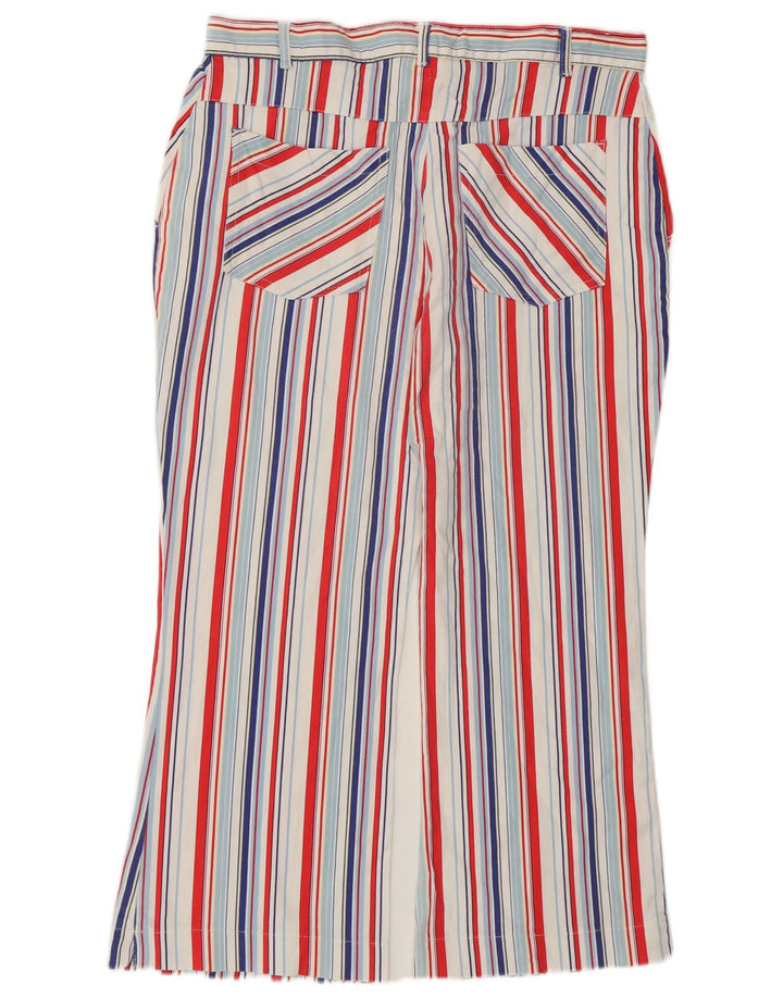 Giani Feroti Damen-Hose, mittelgroß, W30, L23, mehrfarbig gestreift