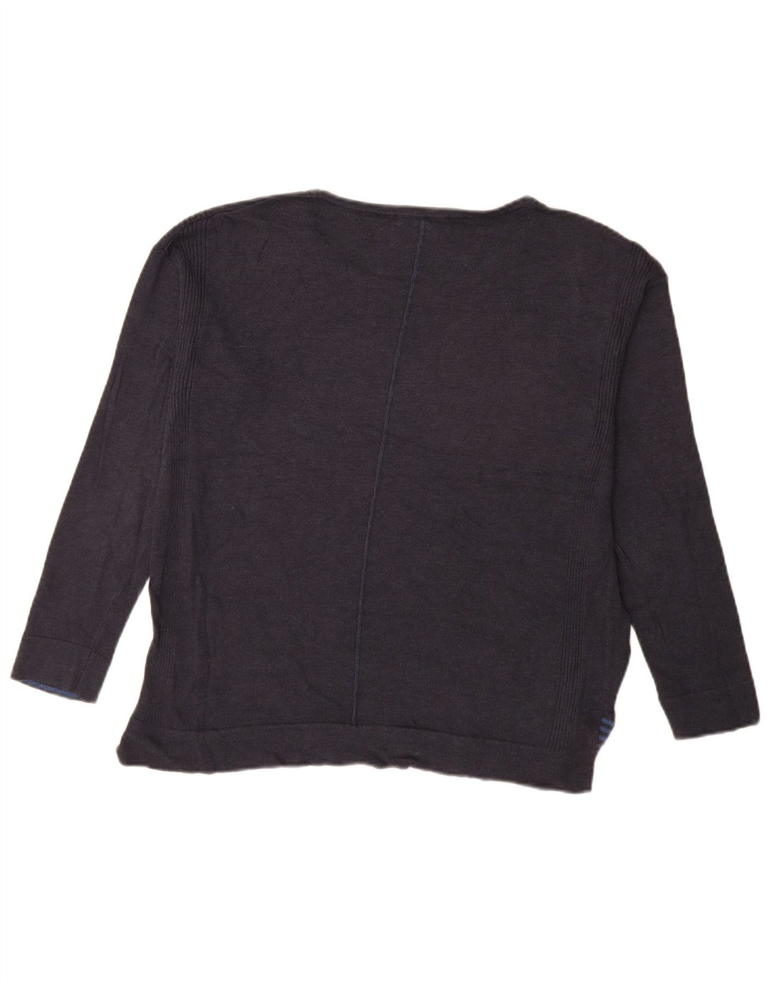 WHITE STUFF Damen-Pullover mit U-Boot-Ausschnitt, Gr. 10, Marineblau