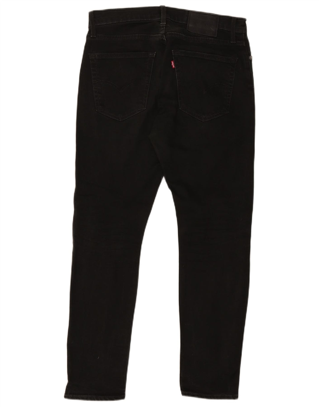 Levi's Herren Slim Jeans W30 L30 schwarze Baumwolle