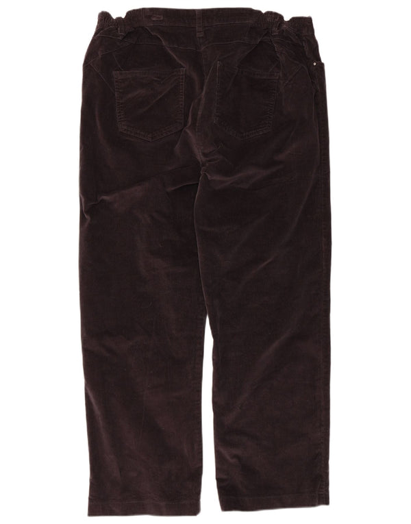 Cotton Traders Gerade Cordhose für Damen, UK 16, Größe L, W36, L27, Braun