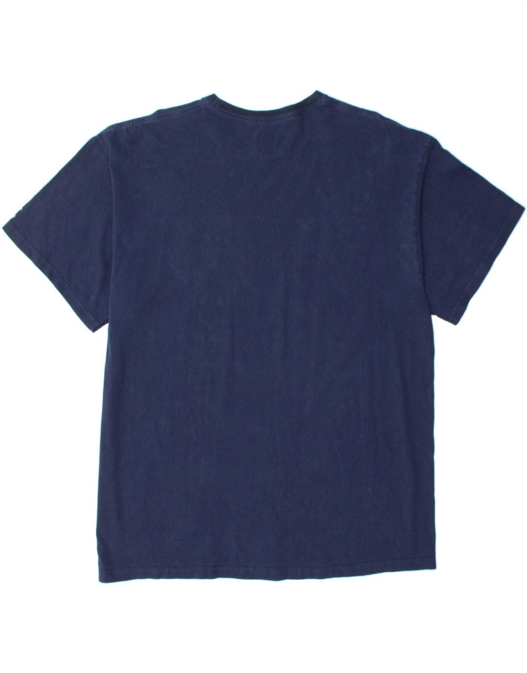 RUSSELL ATHLETIC Mens Graphic T-Shirt Top XL Navy Blue Vintage Russell Athletic and Second-Hand Russell Athletic from Messina Hembry 