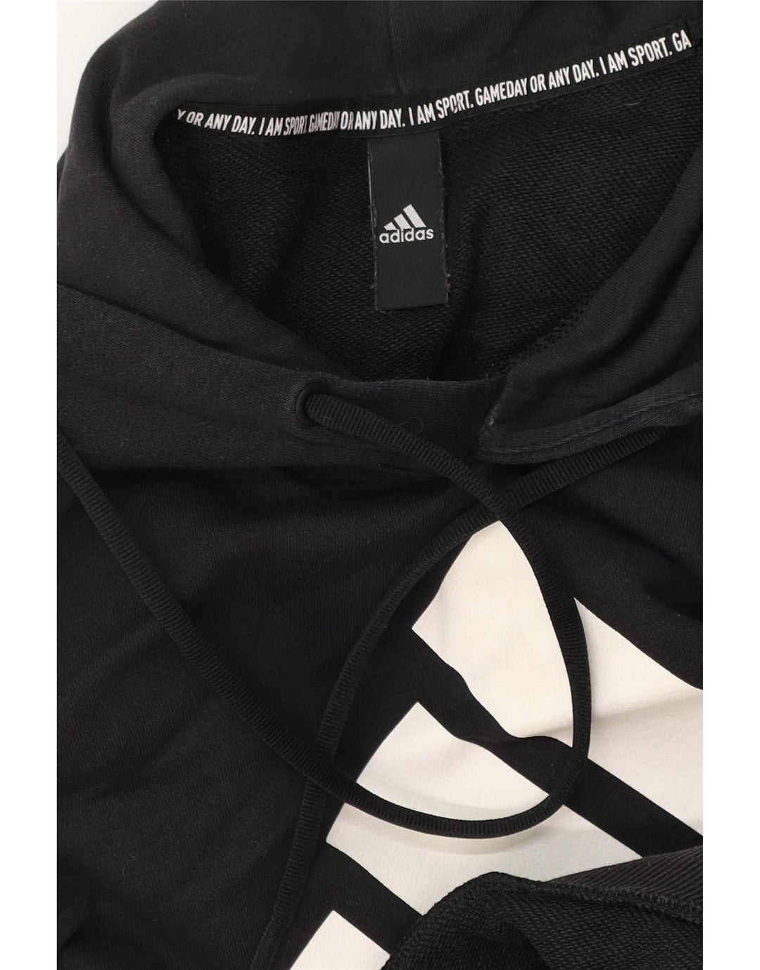 Adidas Herren Graphic Hoodie Pullover Medium Schwarz