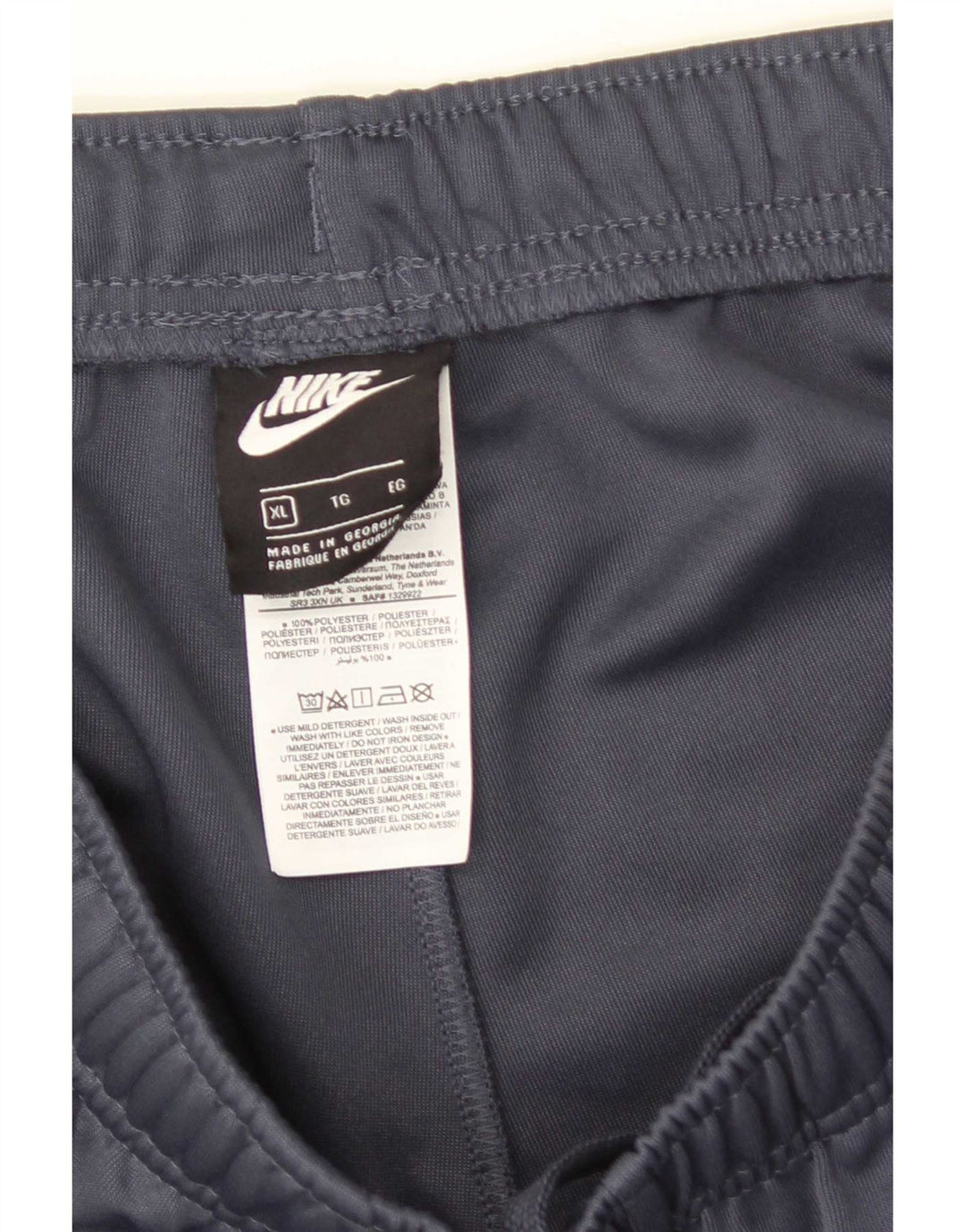 Nike Herren Sportshorts XL Grau Polyester