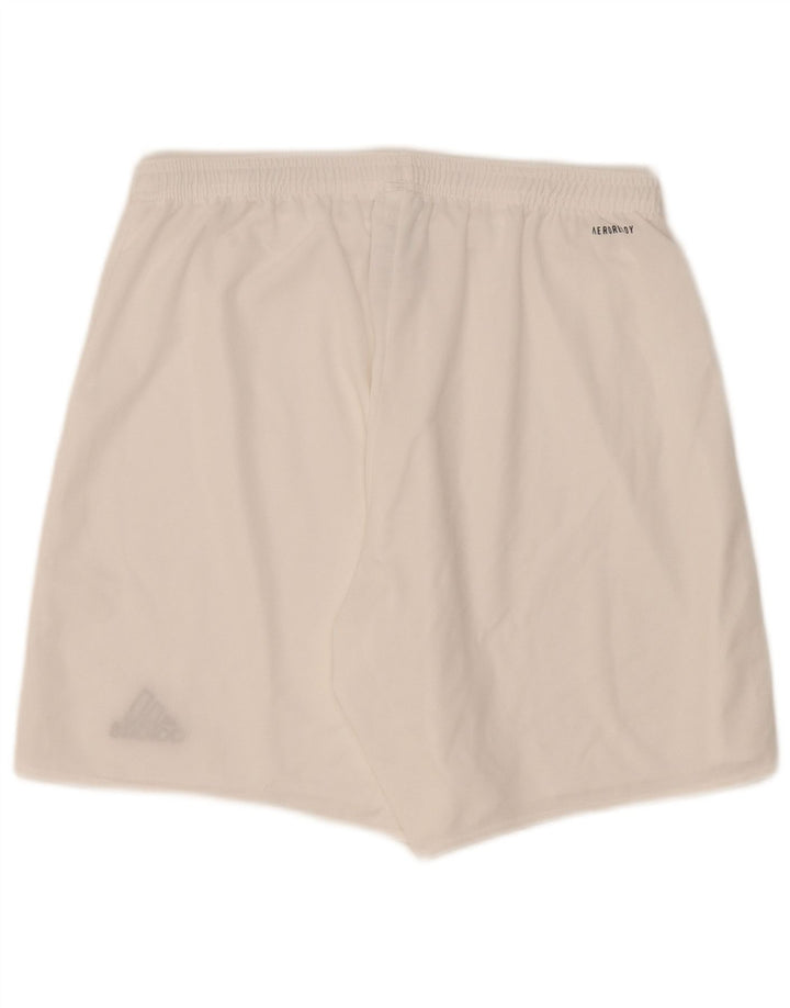 Adidas Herren Sportshorts, groß, aus weißem Polyester