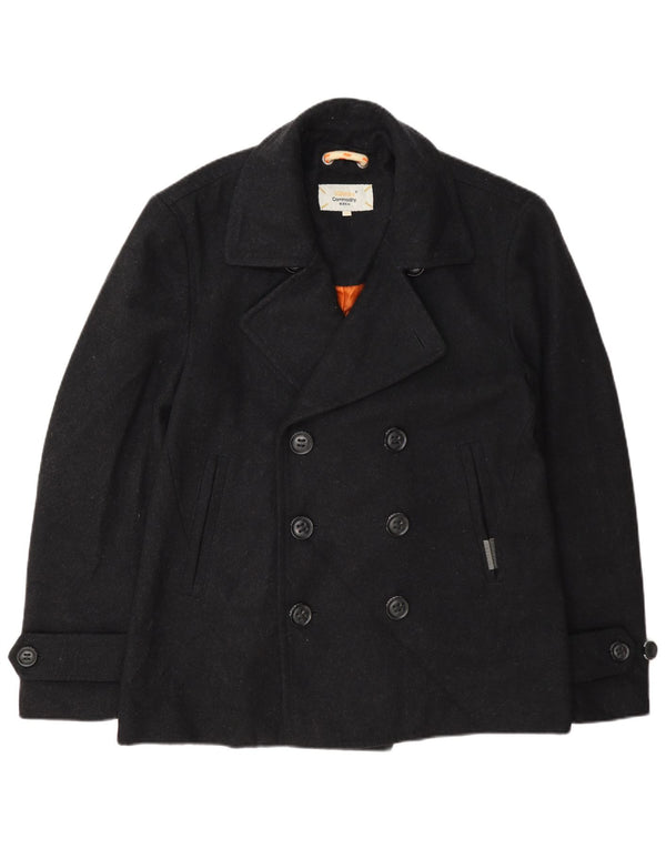 Superdry Herren Pea Coat UK 42 XL Grau