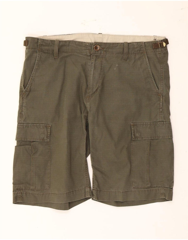 Carhartt Herren Cargoshorts W32 Medium Khaki Baumwolle