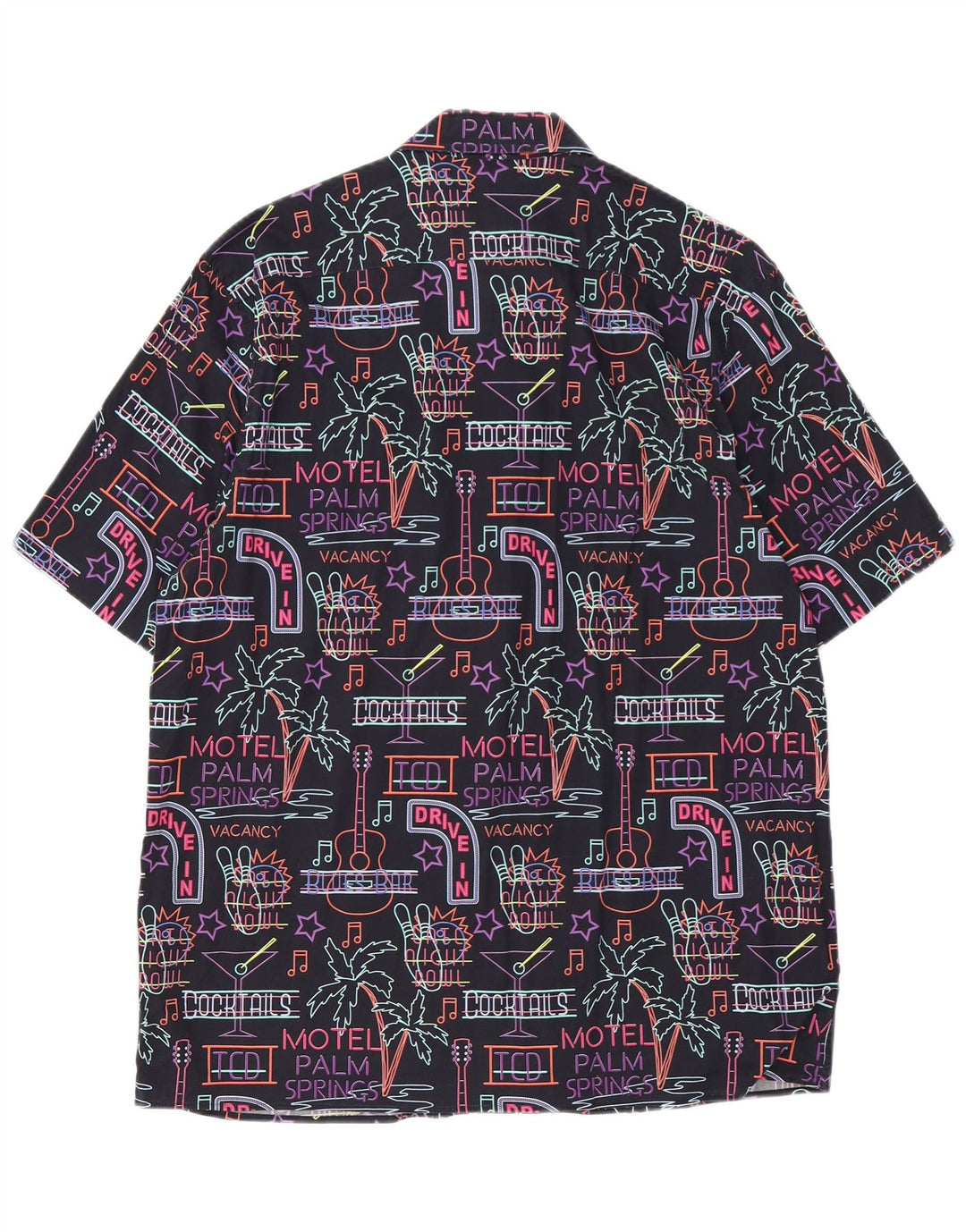 Ted Baker Herren-Kurzarmshirt mit Grafik, Größe 5 XL, mehrfarbig, hawaiianisch