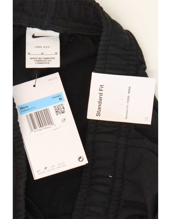 Nike Herren Dri Fit Standard Fit Trainingshose Jogger Medium Schwarz
