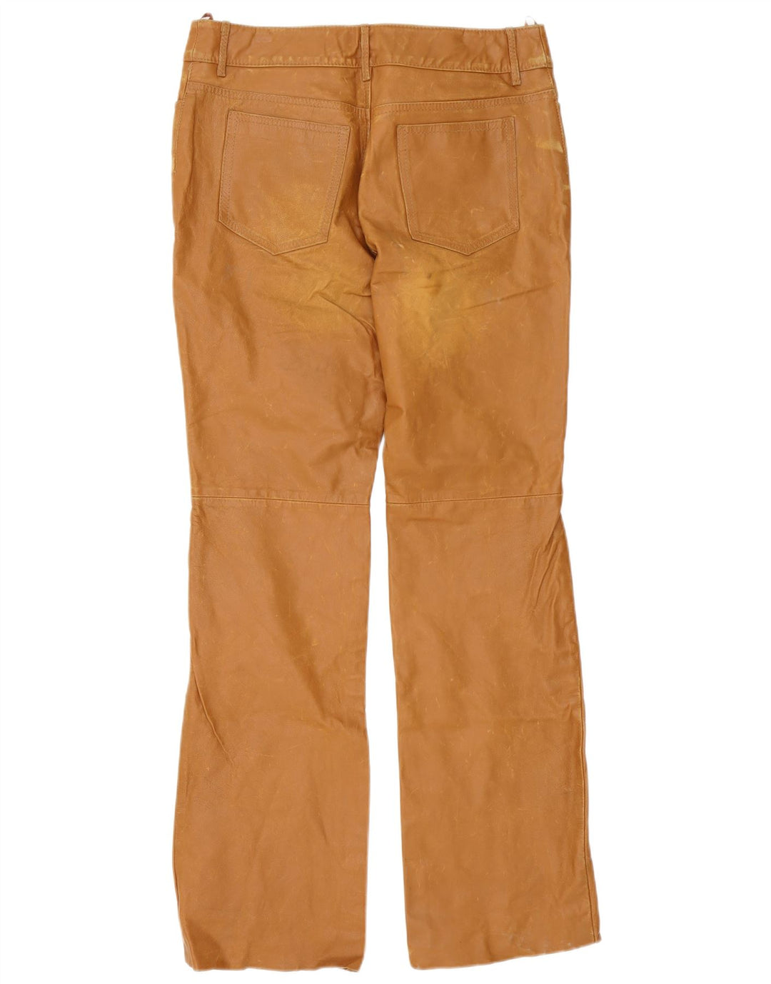 Vintage Herren Lederhose W34 L35 Braun