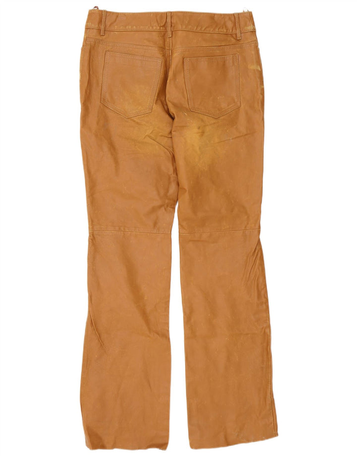 Vintage Herren Lederhose W34 L35 Braun
