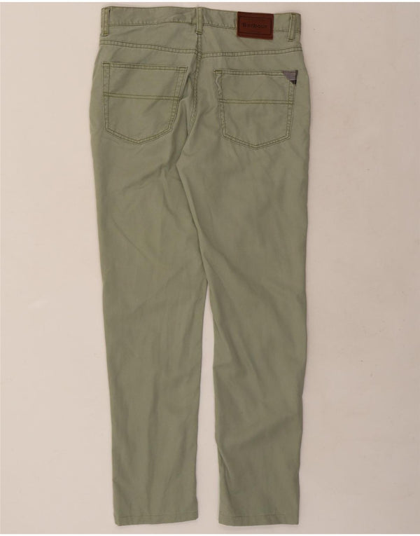 Barbour Herren Slim Freizeithose W34 L31 Grün