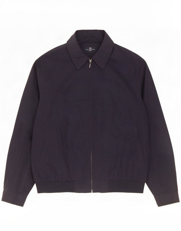 Marks & Spencer Herren Blue Harbour Bomberjacke UK 40 Large Navy Polyester