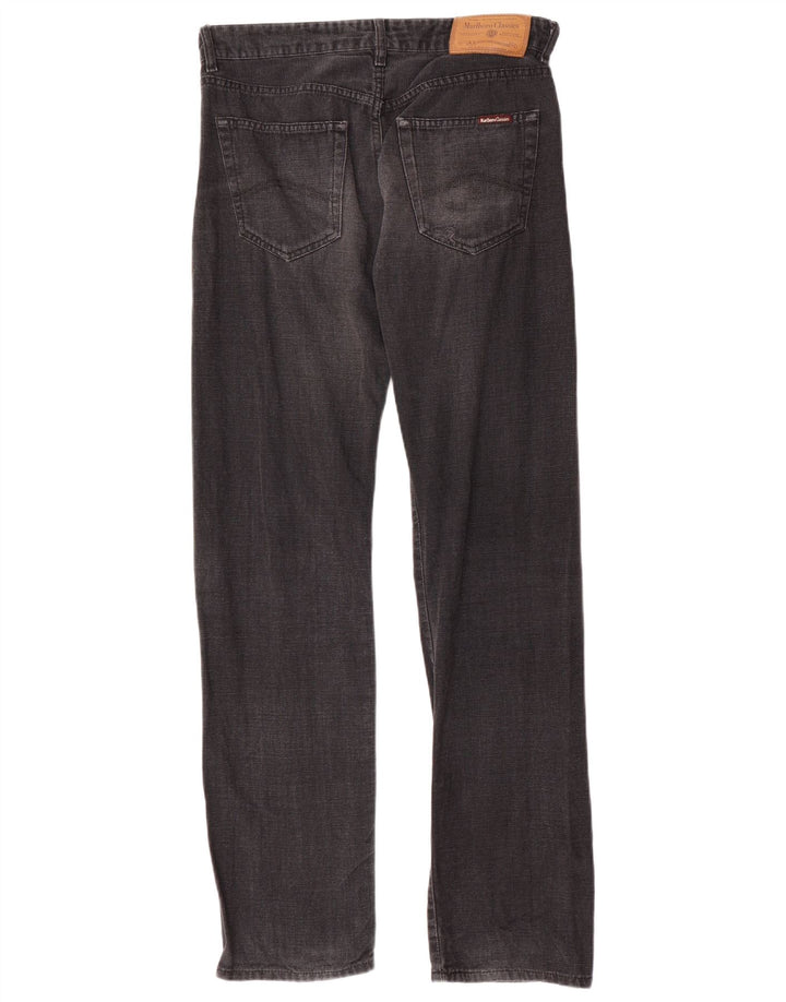 MARLBORO CLASSICS Herren Straight Jeans W31 L34 Graue Baumwolle