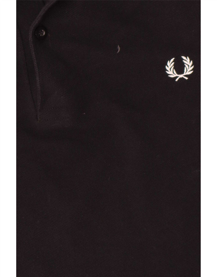Fred Perry Herren-Poloshirt, mittelmarineblaue Baumwolle