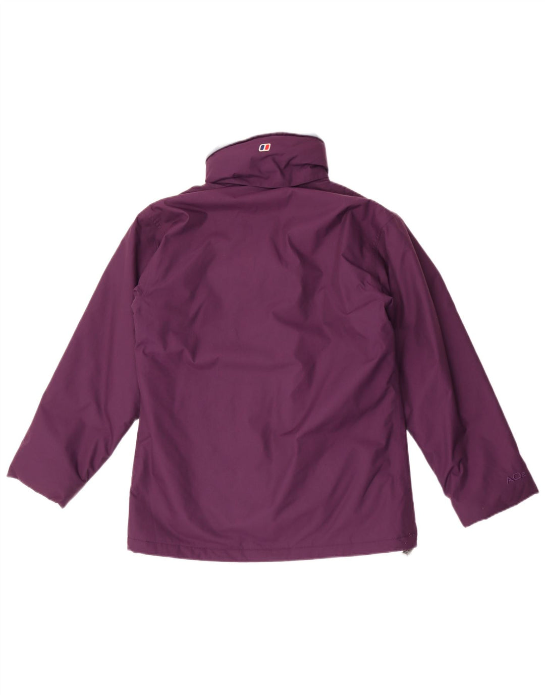 Berghaus Damen-Windbreaker-Jacke mit Kapuze, übergroß, Gr. 10, Lila