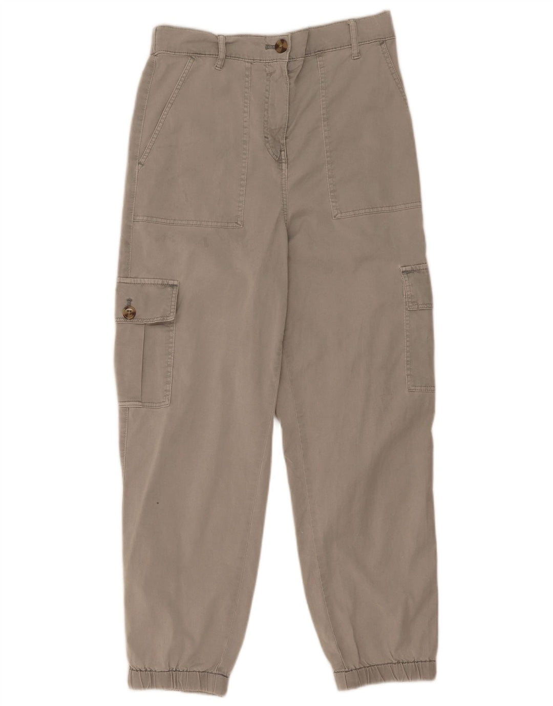 Marks & Spencer Damen Jogger-Cargohose UK 8 Small W26 L25 Grau