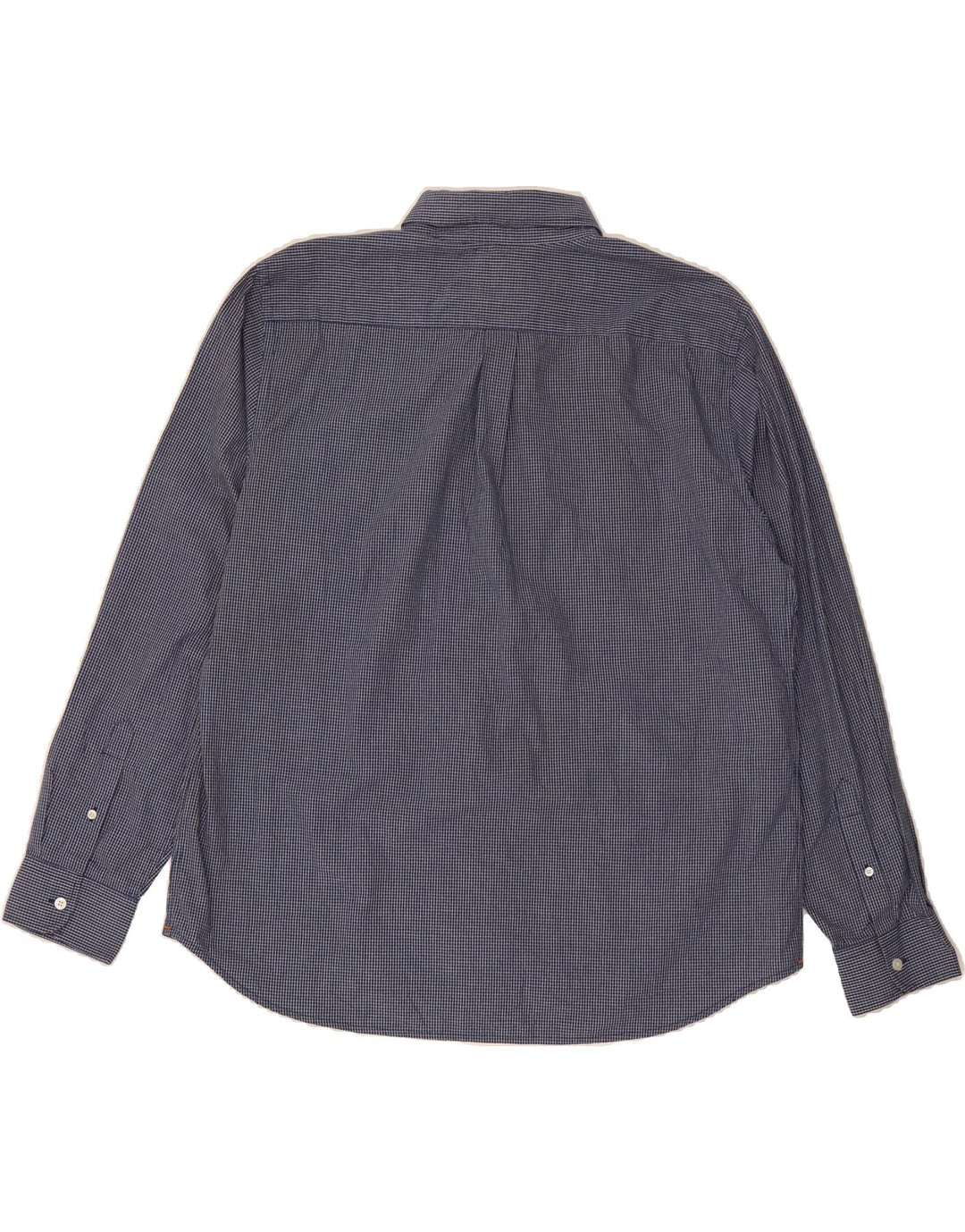 DOCKERS Mens Shirt XL Blue Check Cotton Vintage Dockers and Second-Hand Dockers from Messina Hembry 