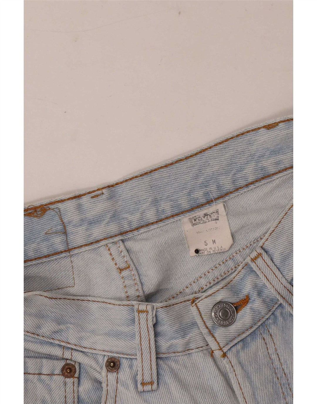 Levi's Damen Tapered Jeans US 5 Small W28 L29 Blaue Baumwolle