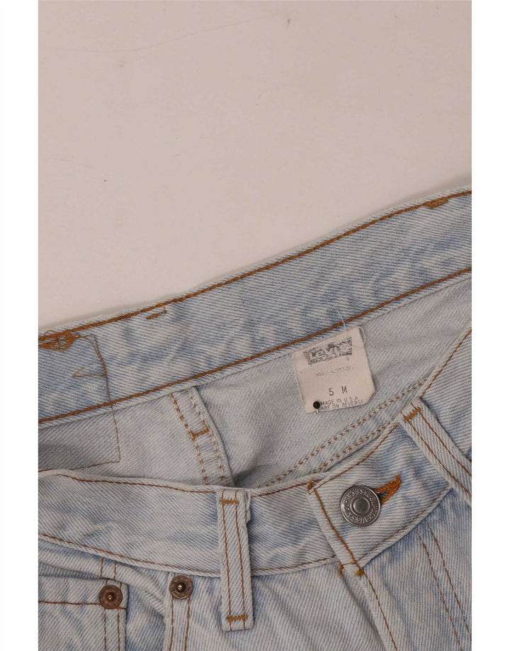Levi's Damen Tapered Jeans US 5 Small W28 L29 Blaue Baumwolle