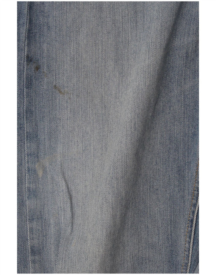Lee Herren Luke Slim Jeans W36 L32 Blaue Baumwolle
