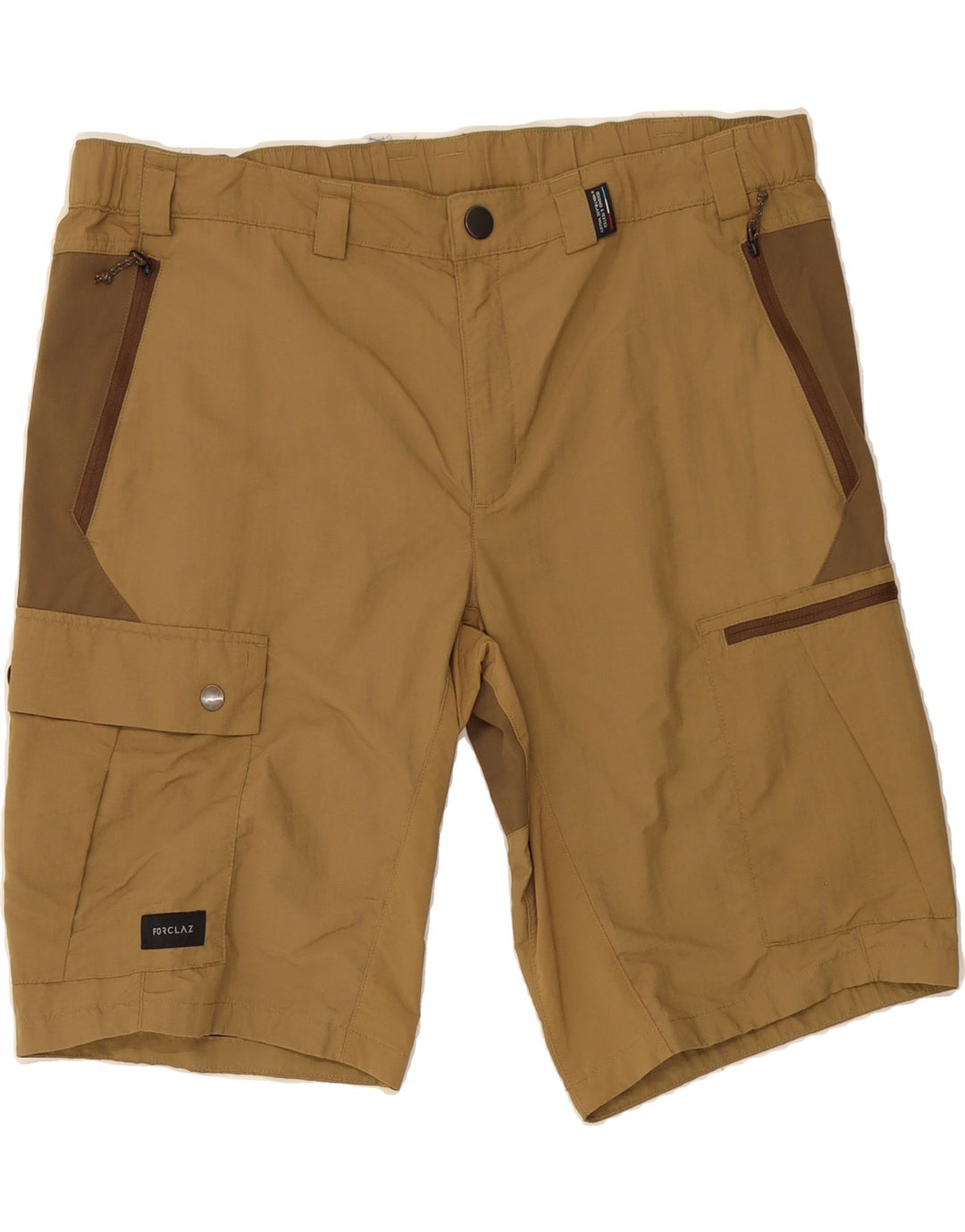 DECATHLON Mens Cargo Shorts EU 48 Medium W38  Khaki Polyamide Vintage Decathlon and Second-Hand Decathlon from Messina Hembry 