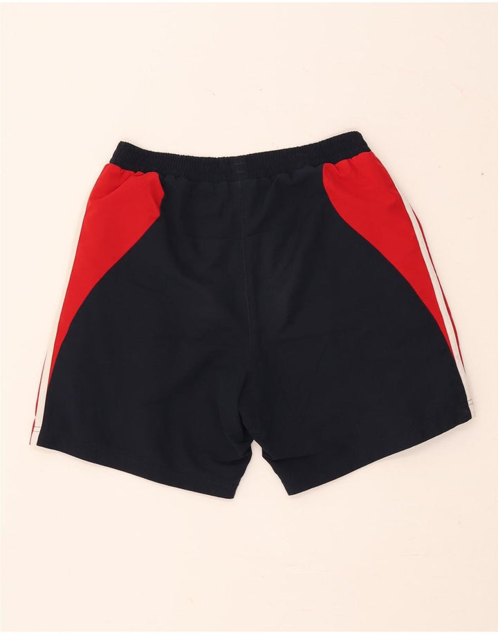 ADIDAS Sportshorts für Jungen, 15–16 Jahre, marineblaues Farbblock-Polyester