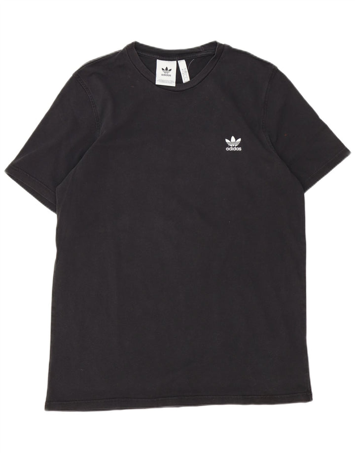 Adidas Herren T-Shirt Top Large Schwarz Baumwolle