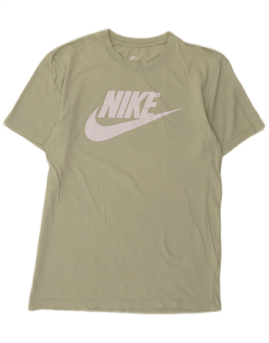 Nike Herren-T-Shirt mit Grafik, Größe S, grüne Baumwolle
