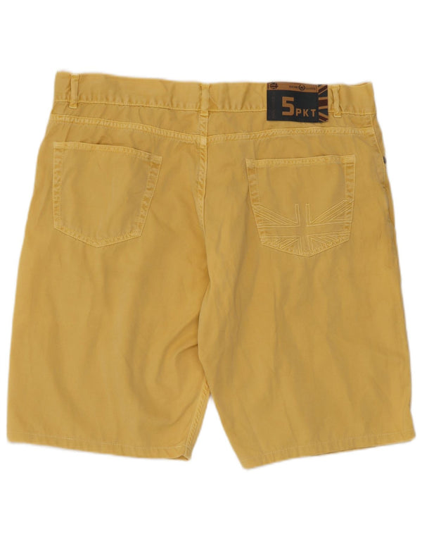 Henri Lloyd Herren Freizeitshorts W38 XL Gelbe Baumwolle