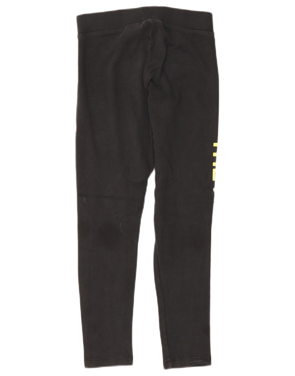 The North Face Mädchen-Grafik-Leggings, 9–10 Jahre, mittlere schwarze Baumwolle