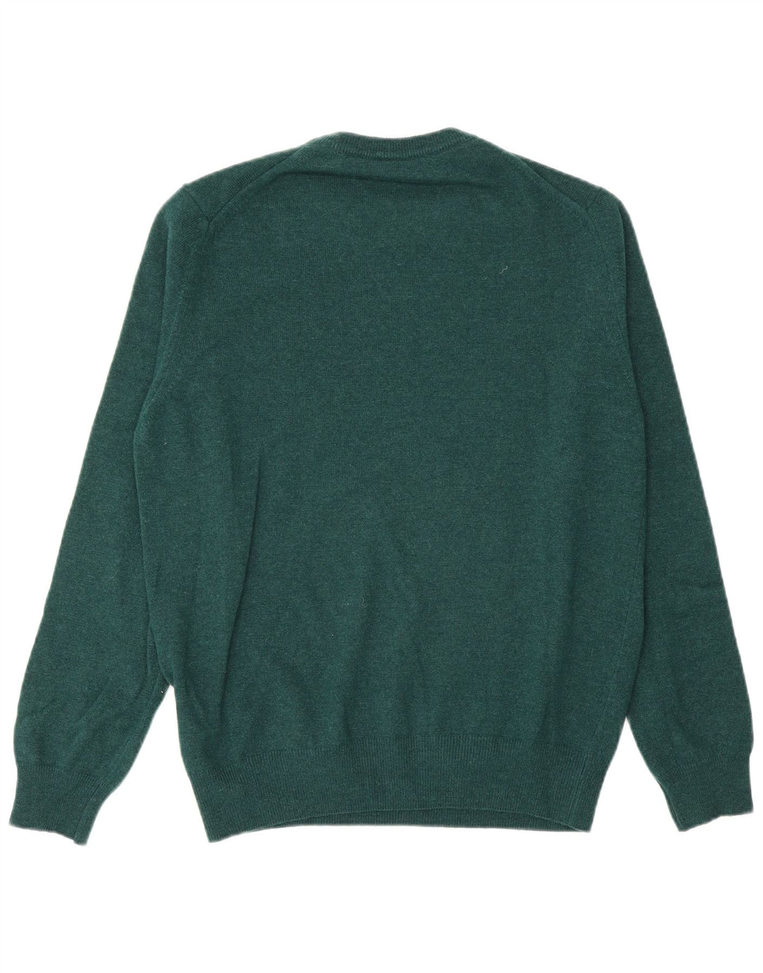 Marina Yachting Herren-Pullover mit Rundhalsausschnitt, mittelgrüne Wolle