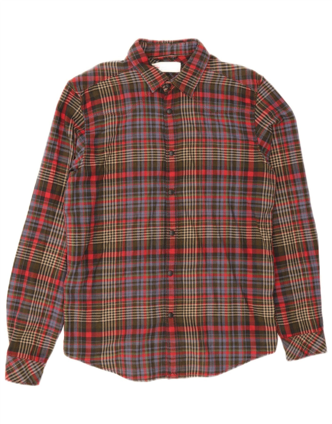Levi's Herren-Flanellhemd mit Standard-Passform, klein, mehrfarbig, kariert, Baumwolle