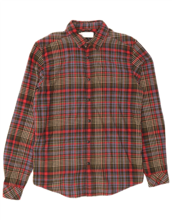 Levi's Herren-Flanellhemd mit Standard-Passform, klein, mehrfarbig, kariert, Baumwolle