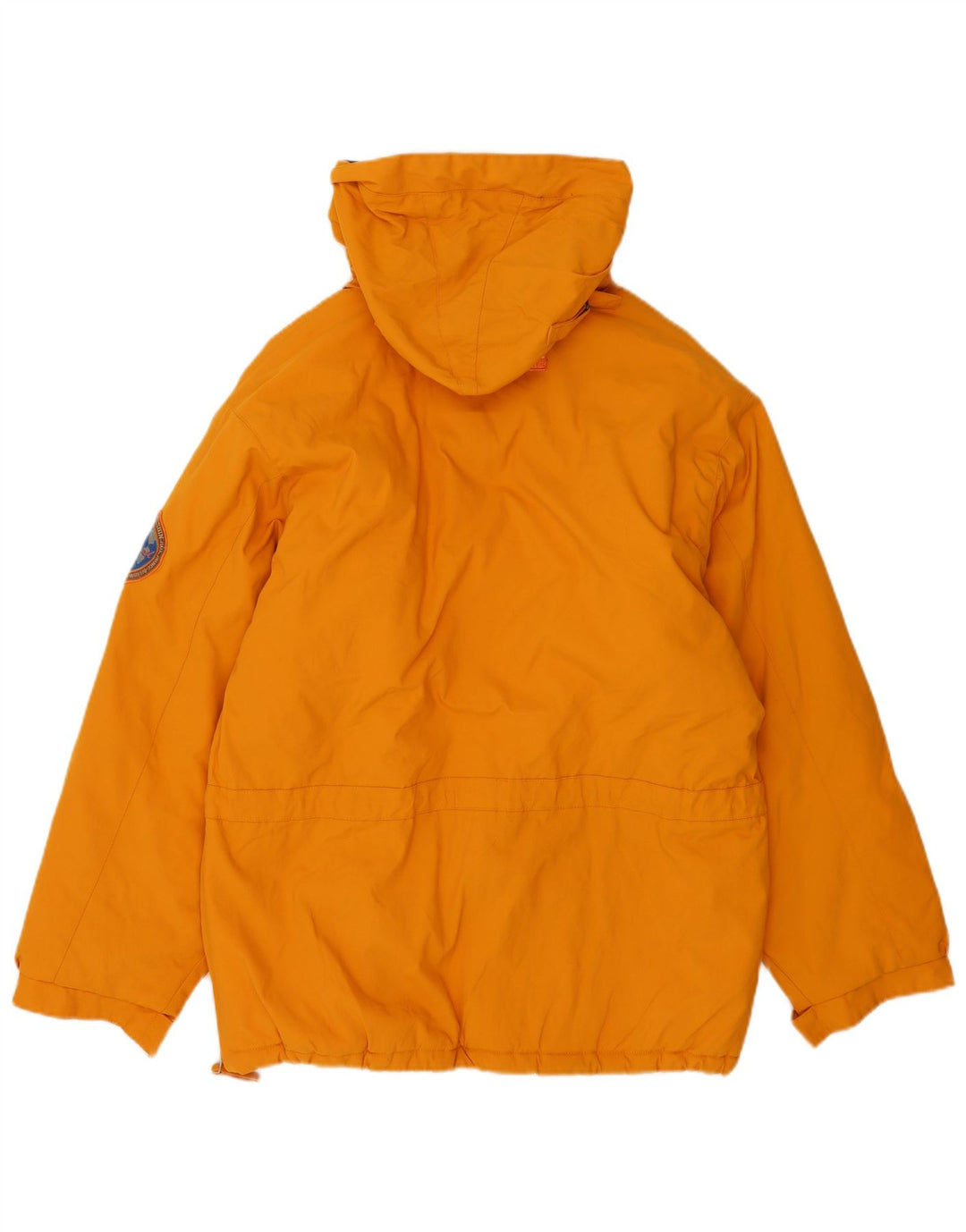 Overland Herren-Anorak-Skijacke mit Kapuze, UK 38, Mittelorange, Polyester