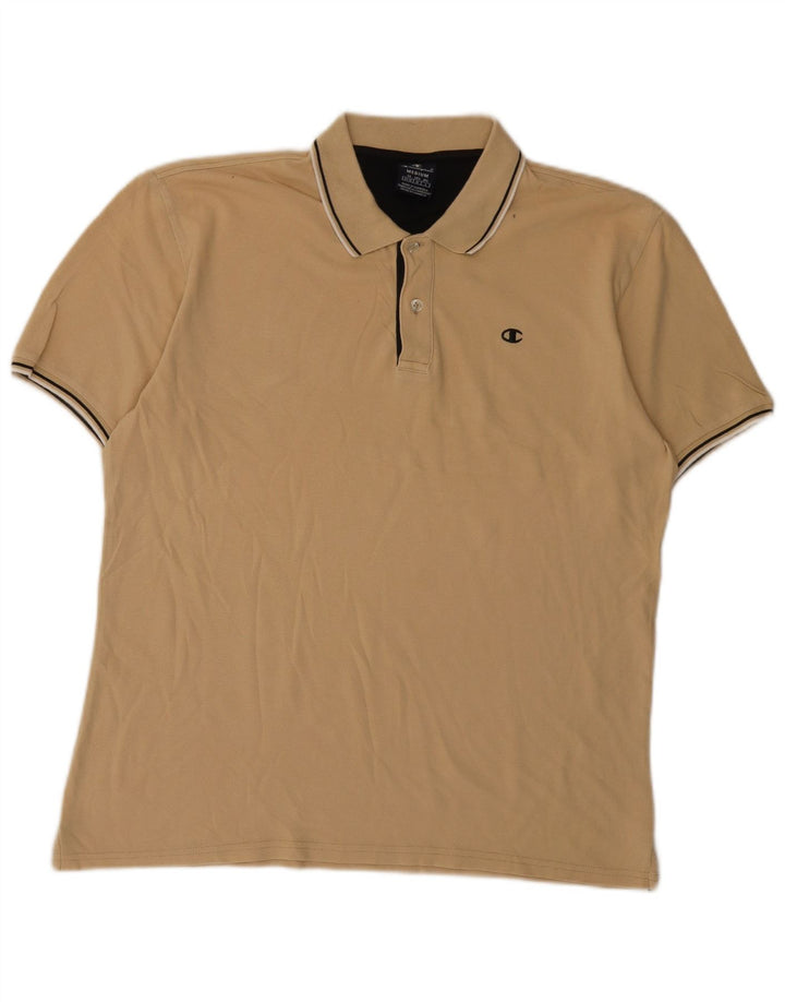 Champion Herren Poloshirt Medium Beige
