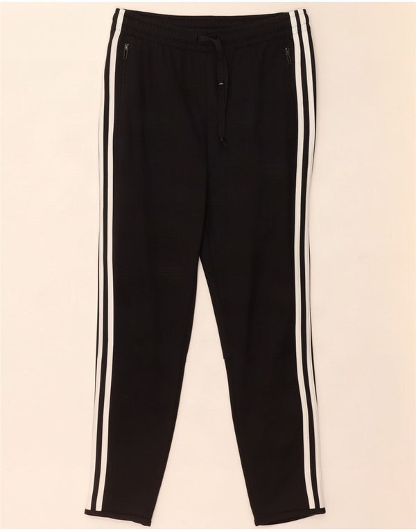 Adidas Damen-Trainingshose UK 8/10 Small Schwarz Polyester