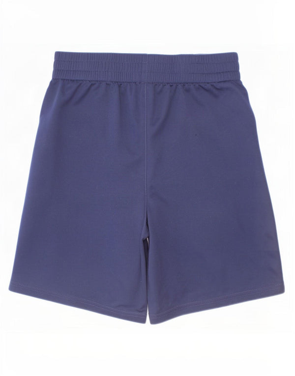 Adidas Boys Graphic Sport Shorts 10-11 Years Medium Navy Blue Polyester