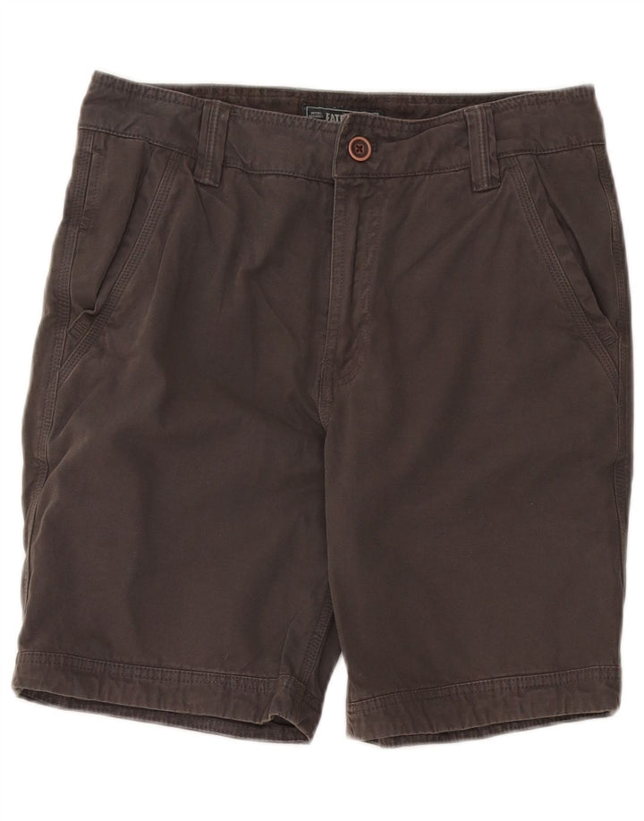 Fat Face Herren Chinoshorts W30 mittelgraue Baumwolle
