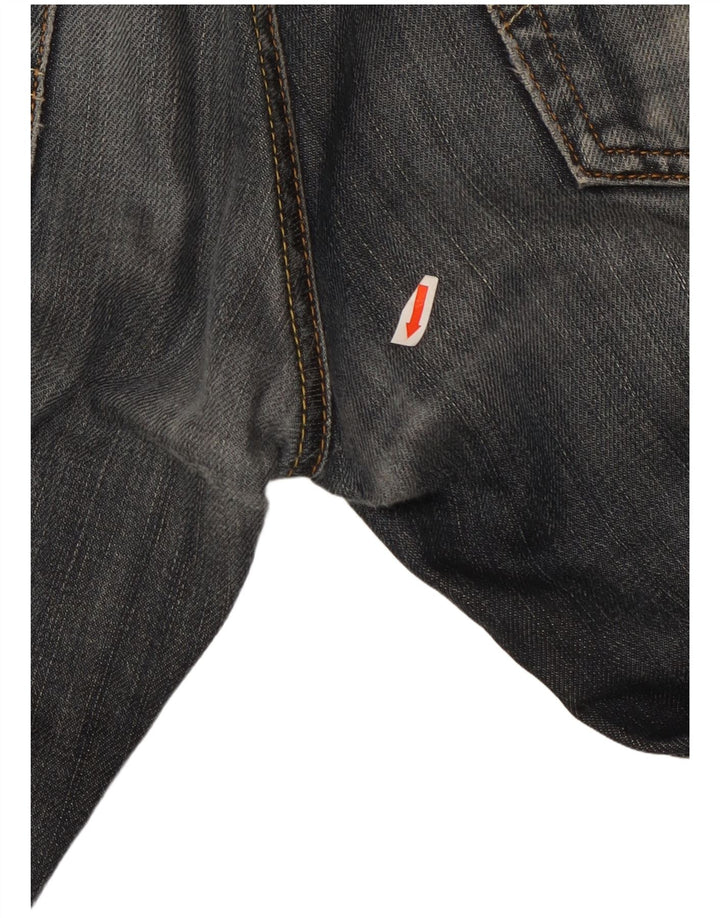 Levi's Damen 511 Slim Jeans W34 L34 Marineblaue Baumwolle