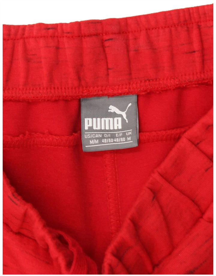 Puma Herren Sportshorts Mittelrot Farbblock