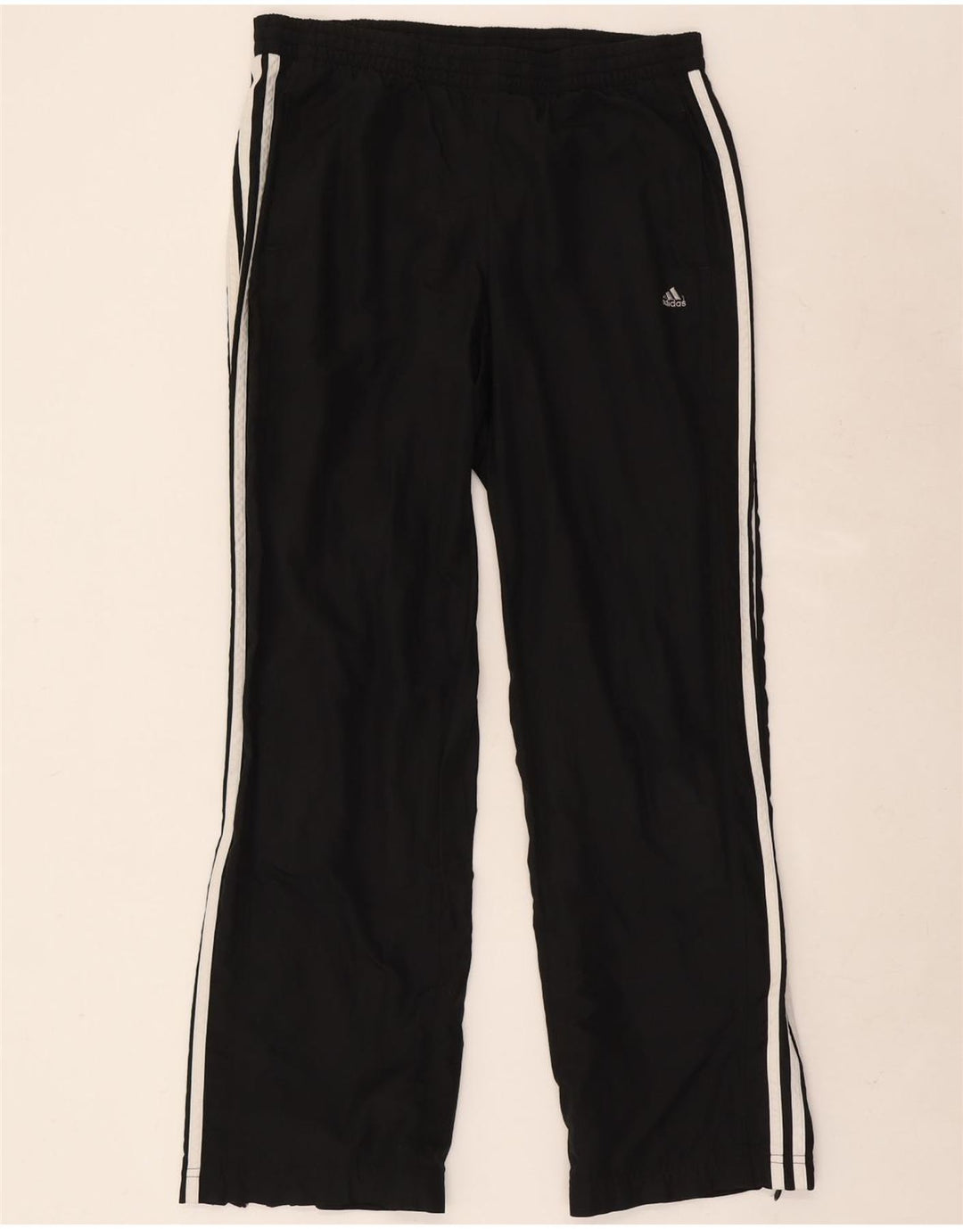 Adidas Damen Trainingshose UK 14 Medium Schwarz Polyester
