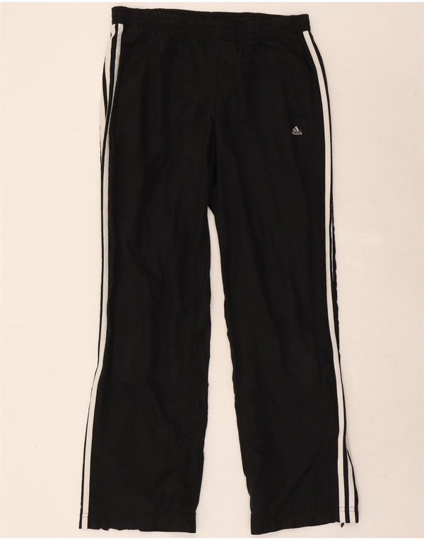 Adidas Damen Trainingshose UK 14 Medium Schwarz Polyester