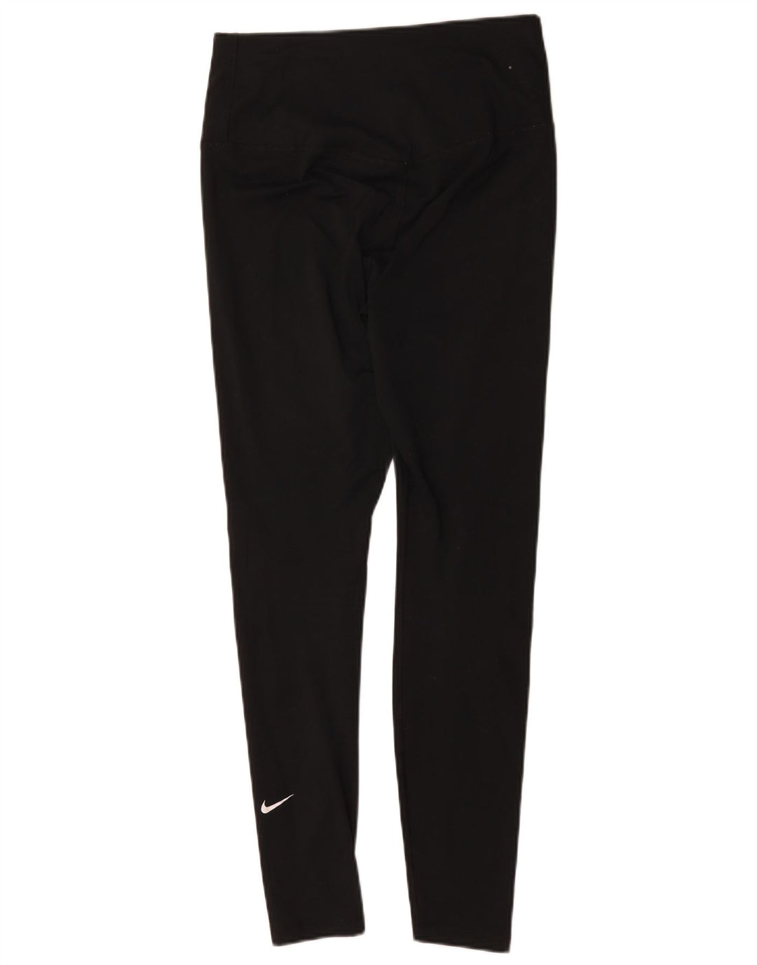 Nike Damen Leggings UK 12 Medium Schwarz Polyester