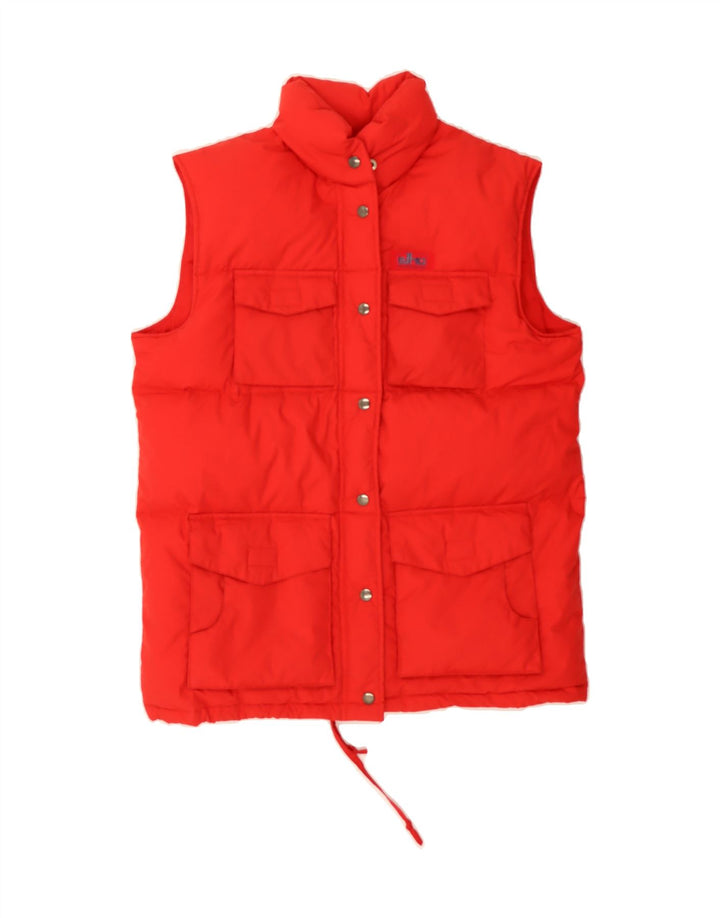 ELHO Womens Padded Jacket EU 42 Large Red Polyamide Vintage Elho and Second-Hand Elho from Messina Hembry 