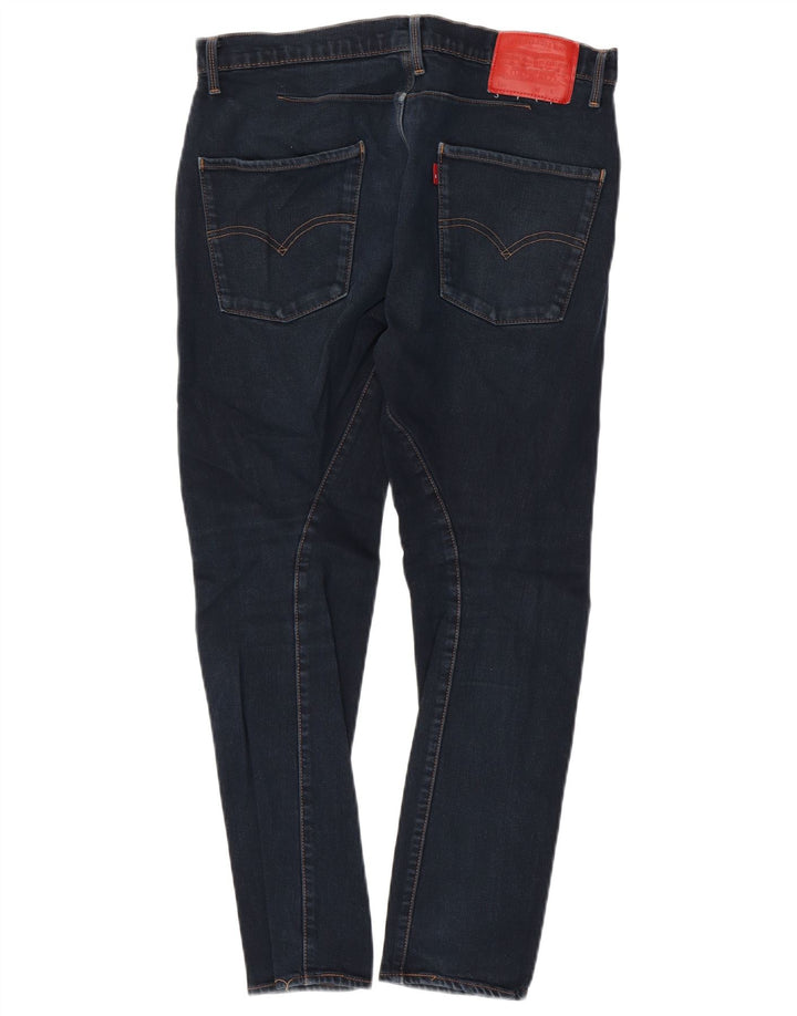 LEVI'S Herren Banana Skinny Jeans W33 L32 Marineblaue Baumwolle