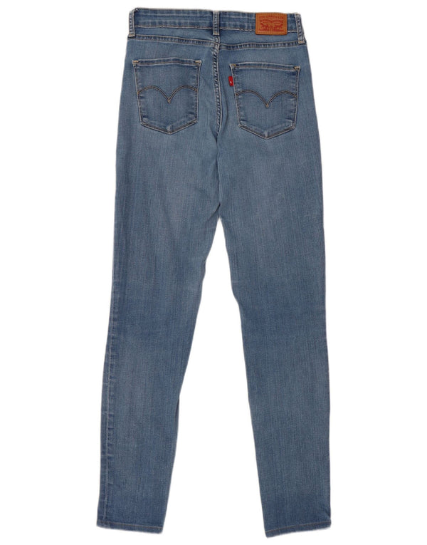 Levi's Damen 721 High Rise Skinny Jeans W28 L31 Blaue Baumwolle