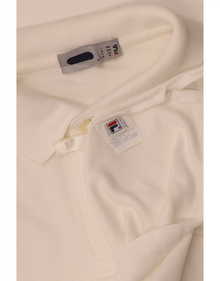 Fila Herren Poloshirt IT 48 Mittelweiße Baumwolle